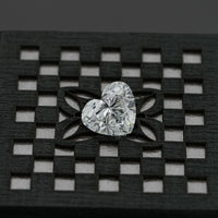 IGI Certified Heart Cut Lab Grown Diamond
