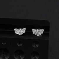 Step Cut Cadillac Cut Lab Diamond Matching Pair