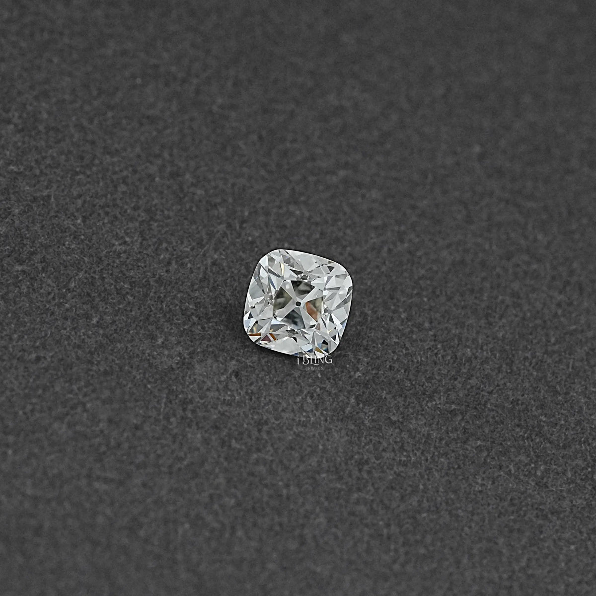 Old Mine Square Cushion Cut Lab Grown Diamond