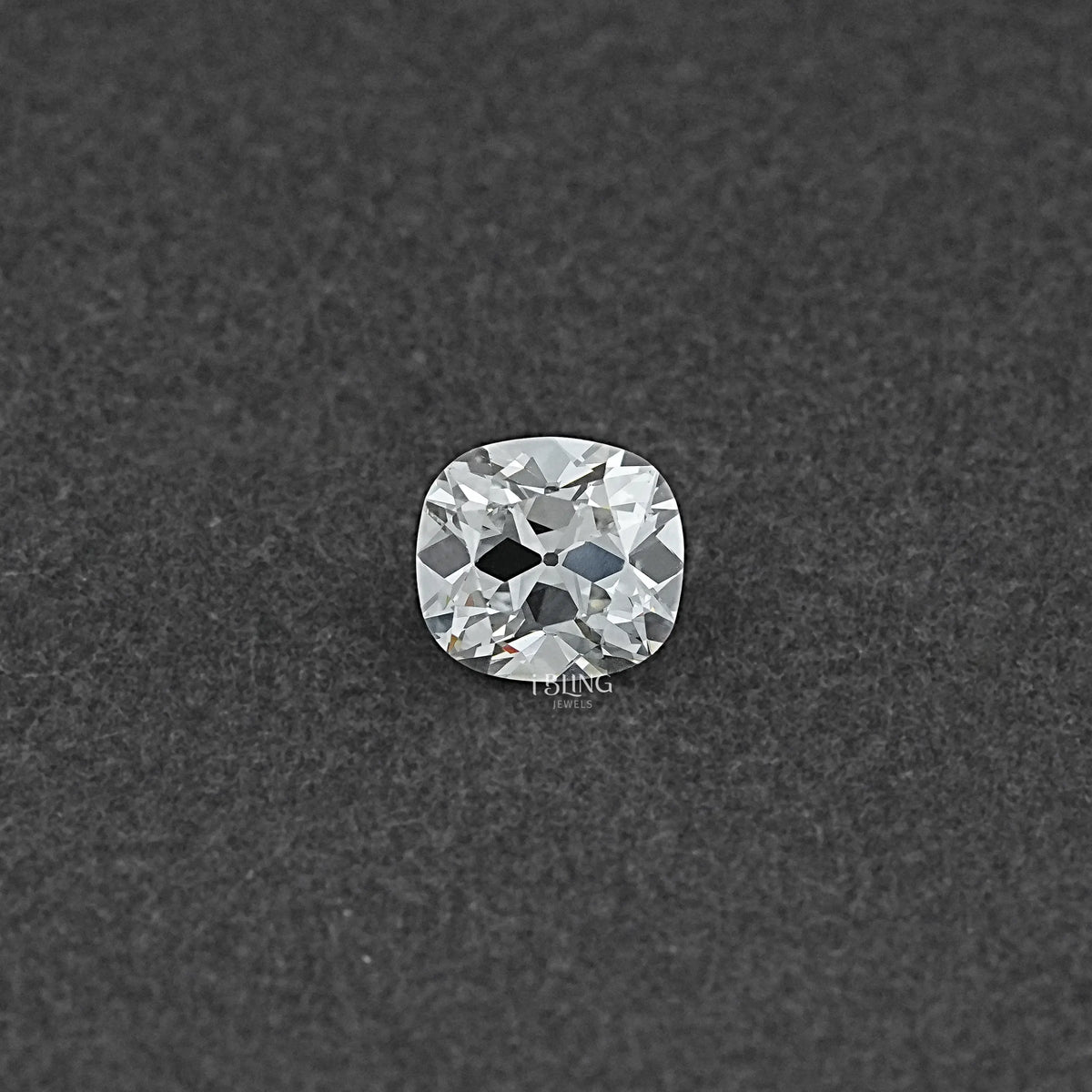 Old Mine Cushion Cut Lab Grown Diamond