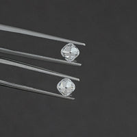 Old Mine Square Cushion CVD Diamond Matching Pair