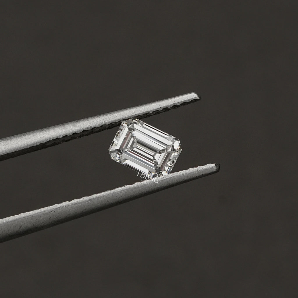 IGI Certified Emerald Cut Lab Grown Diamond