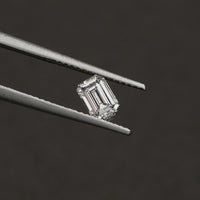 IGI Certified Emerald Cut Lab Grown Diamond
