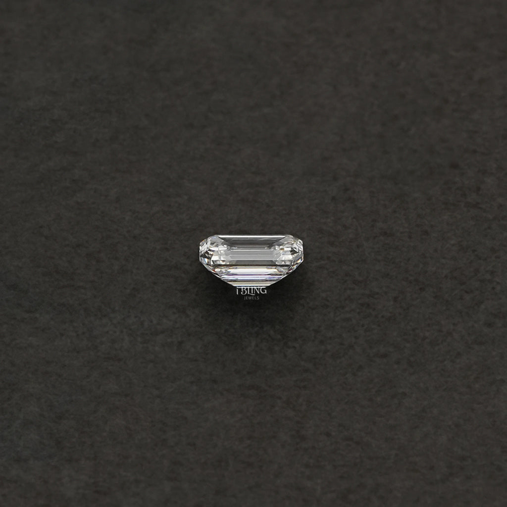 IGI Certified Emerald Cut Lab Grown Diamond