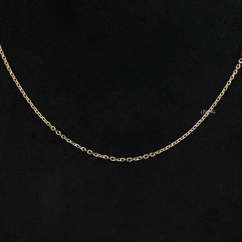 Dainty Flat Cable Chain
