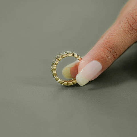 Radiant Lab Grown Diamond Full Eternity Band