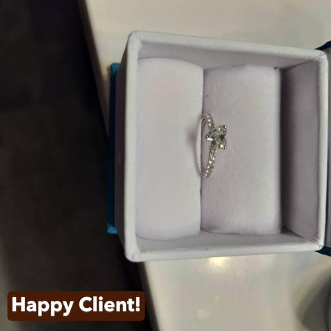 Heart Cut Diamond Engagement Ring