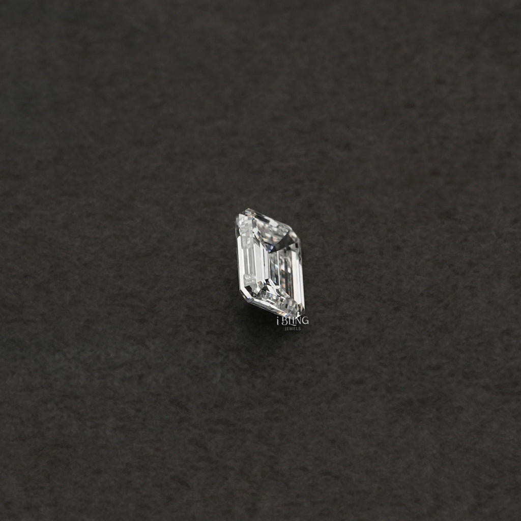 IGI Certified Emerald Cut Lab Grown Diamond