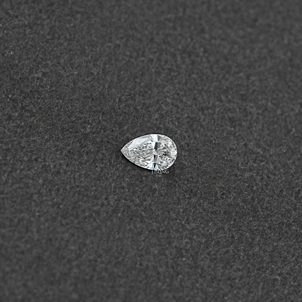 Pear Shape Lab Grown Loose Diamond