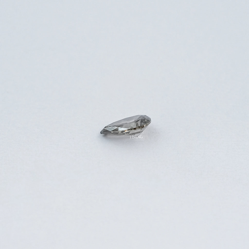 Olive Pear Shape Lab Grown Loose Diamond