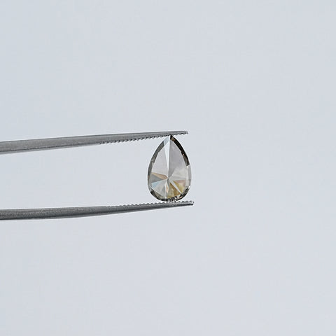 Olive Pear Shape Lab Grown Loose Diamond