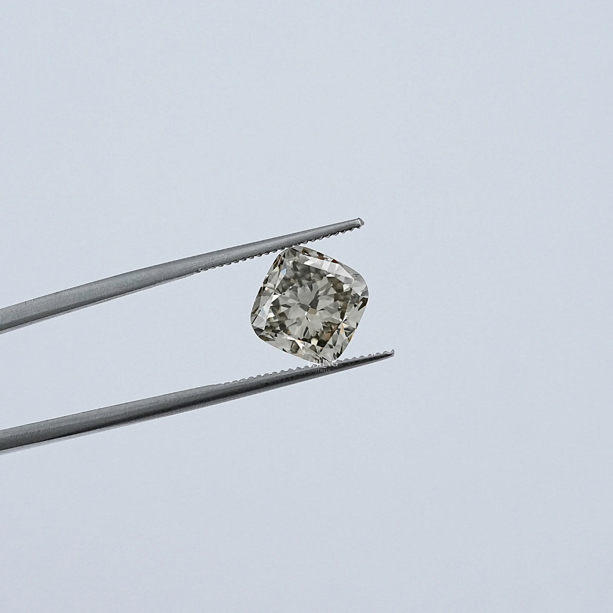 3.10 CT Olive Cushion Cut Lab Loose Diamond Loose Diamond