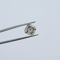 3.10 CT Olive Cushion Cut Lab Loose Diamond