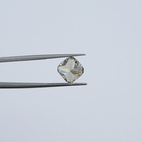 3.10 CT Olive Cushion Cut Lab Loose Diamond