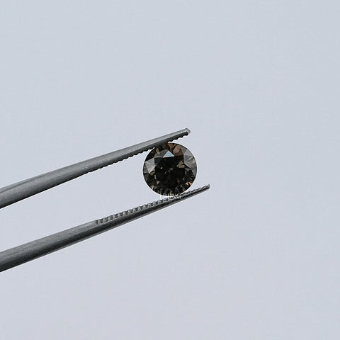 Olive Round Lab Grown Loose Diamond