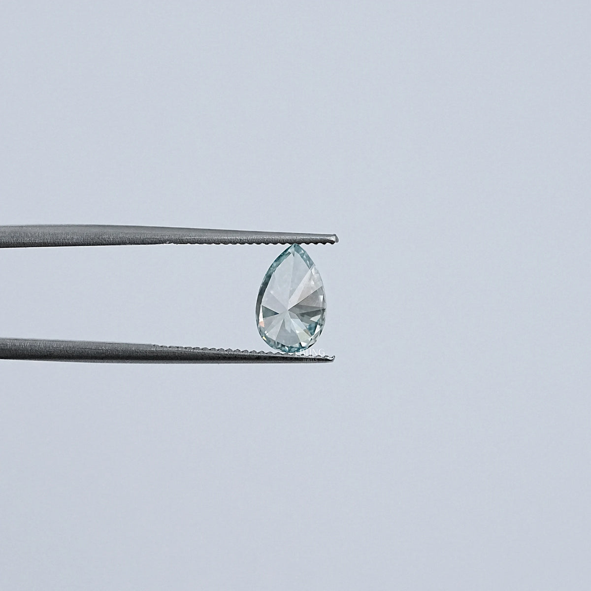 Light Blue Pear Cut Lab Loose Diamond Loose Diamond