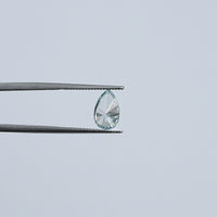 Light Blue Pear Cut Lab Loose Diamond