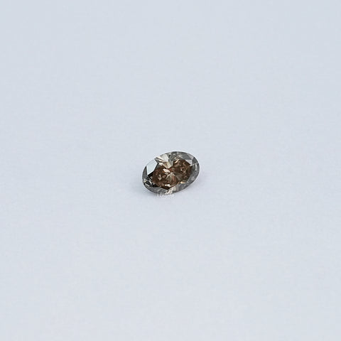 Olive Oval Cut Lab Grown Loose Diamond