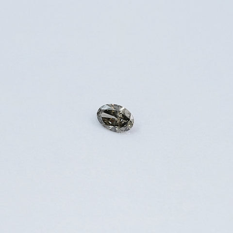 Olive Oval Cut Lab Grown Loose Diamond