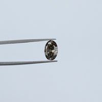 Olive Oval Cut Lab Grown Loose Diamond