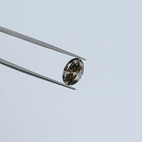 Olive Oval Cut Lab Grown Loose Diamond
