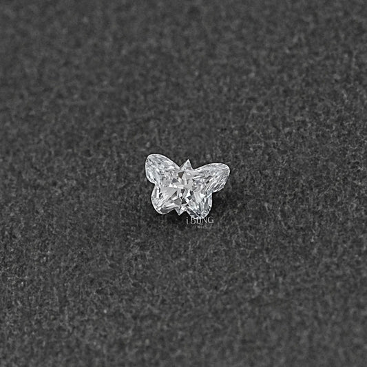 Butter Fly Shape Lab Grown Loose Diamond Loose Diamond