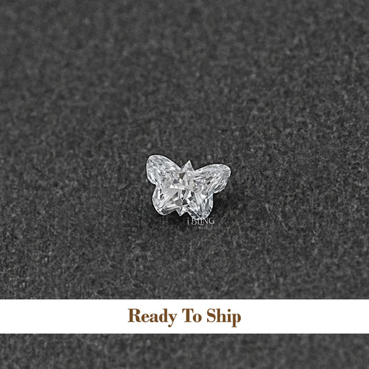 Butter Fly Shape Lab Grown Loose Diamond Loose Diamond