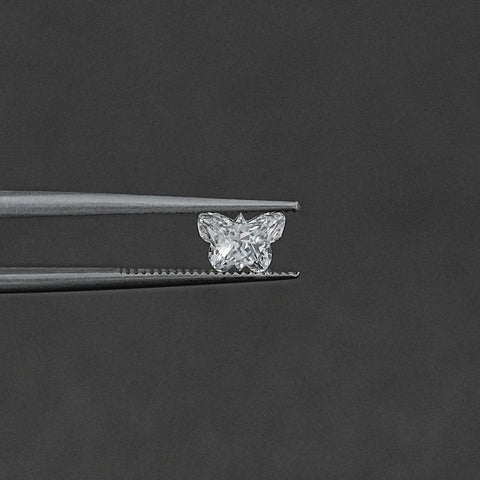 Butter Fly Shape Lab Grown Loose Diamond