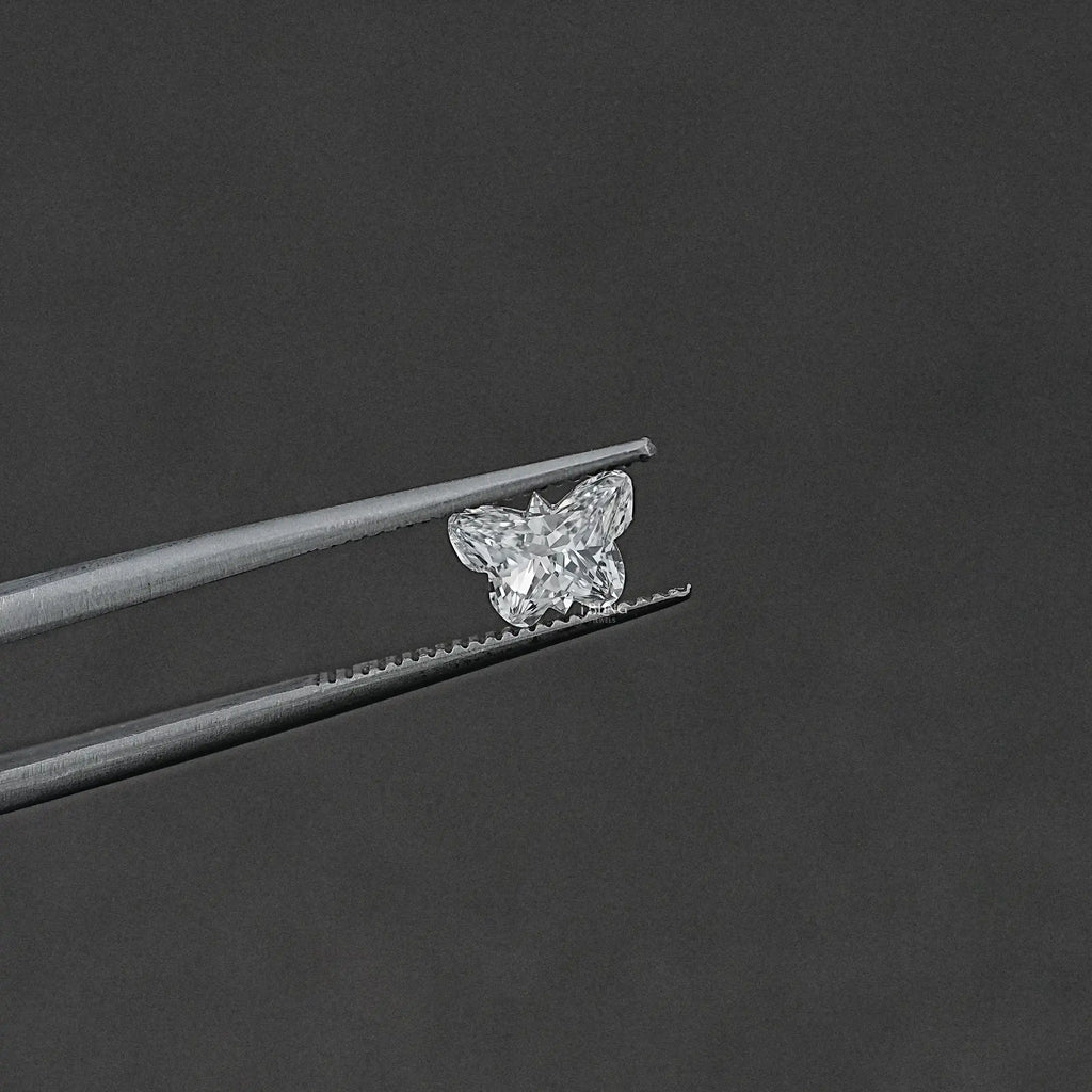 Butter Fly Shape Lab Grown Loose Diamond