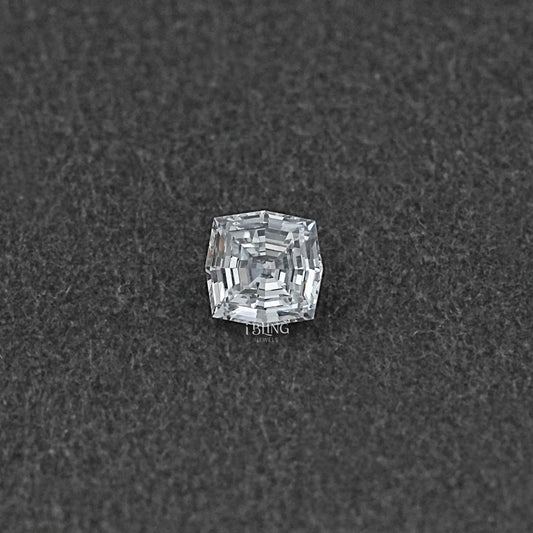 Step Cut Cushion Lab Grown Loose Diamond Loose Diamond