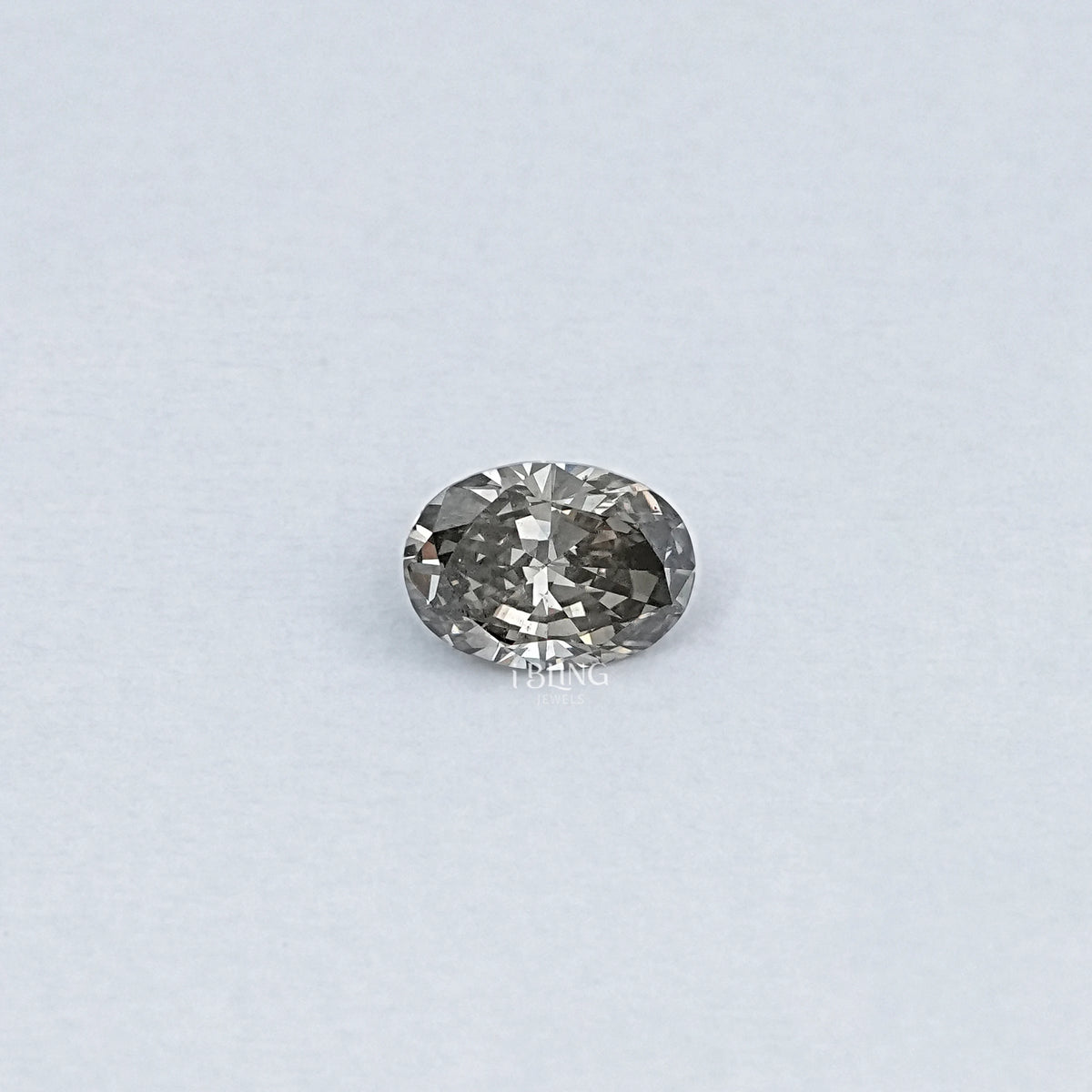 Black Olive Oval Cut Lab Loose Diamond Loose Diamond