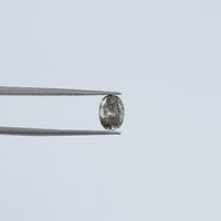 Black Olive Oval Cut Lab Loose Diamond