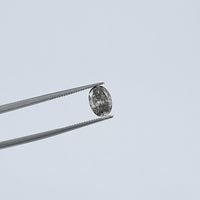 Black Olive Oval Cut Lab Loose Diamond