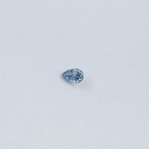 Blue Pear Shape Lab Loose Diamond
