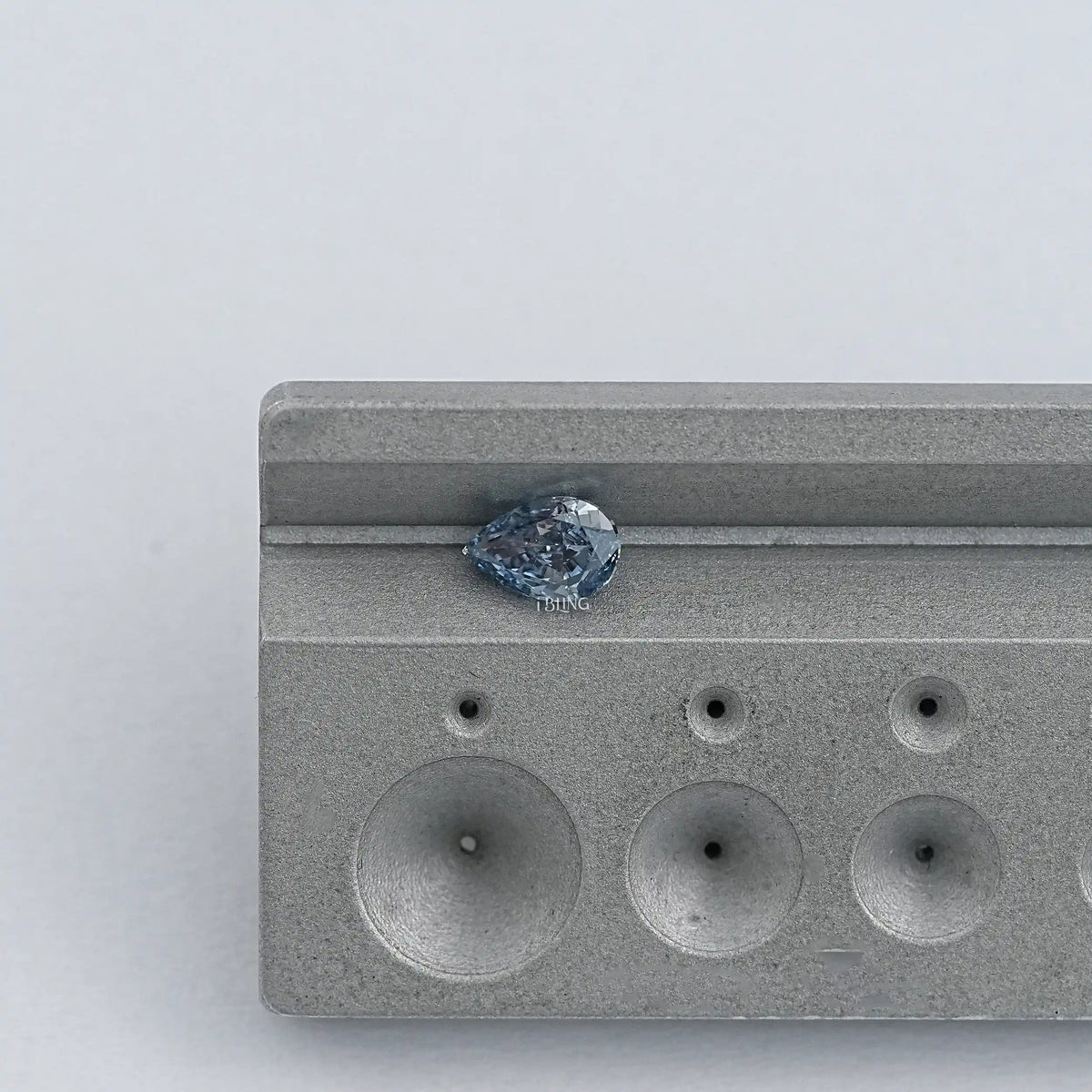 Blue Pear Shape Lab Loose Diamond Loose Diamond