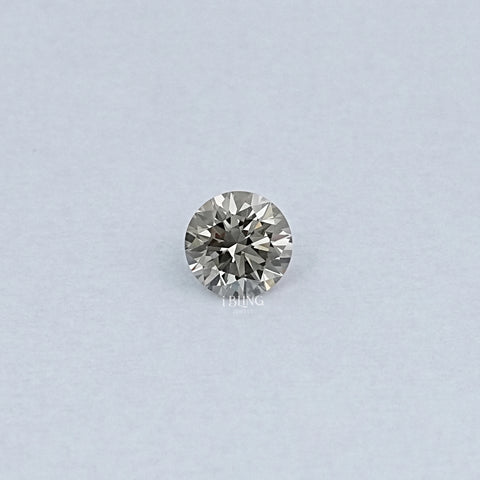 Fancy Olive Round Cut Lab Loose Diamond
