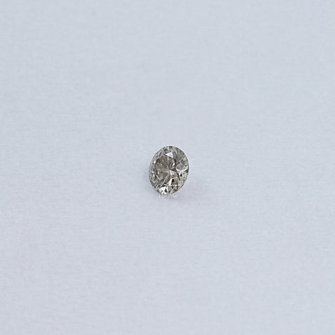 Fancy Olive Round Cut Lab Loose Diamond