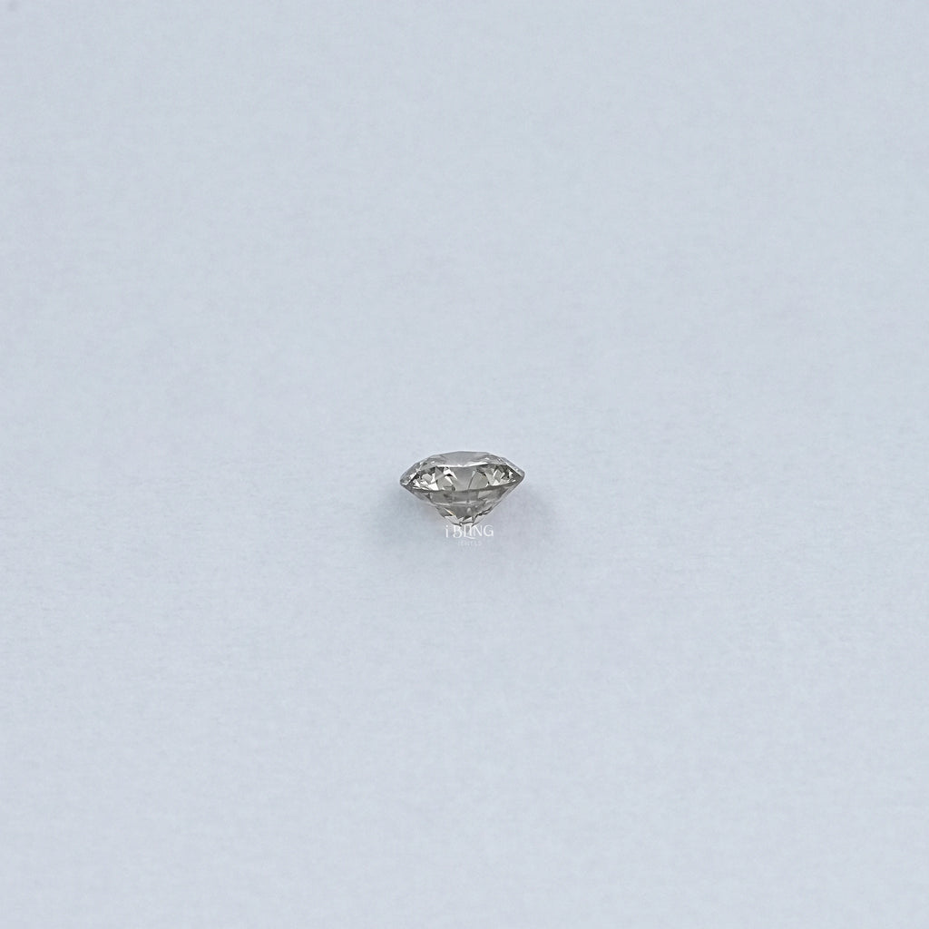 Fancy Olive Round Cut Lab Loose Diamond