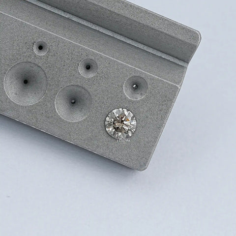 Fancy Olive Round Cut Lab Loose Diamond