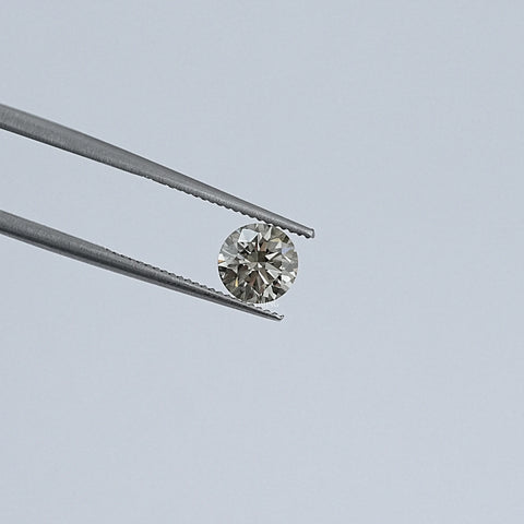 Fancy Olive Round Cut Lab Loose Diamond