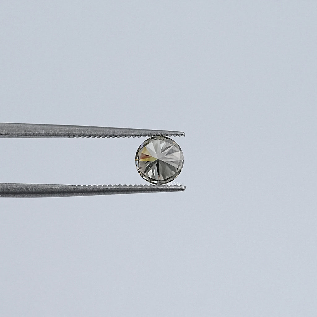 Fancy Olive Round Cut Lab Loose Diamond