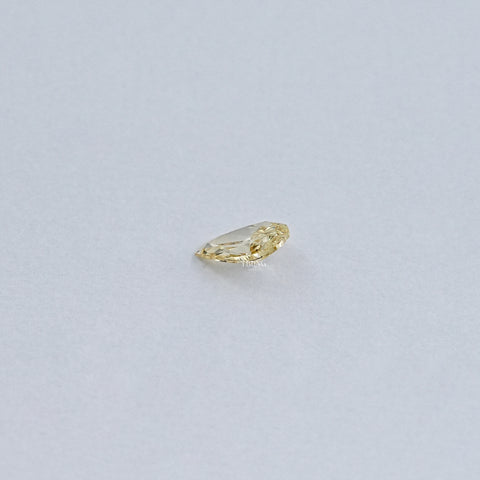 Vivid Yellow Pear Cut Lab Loose Diamond