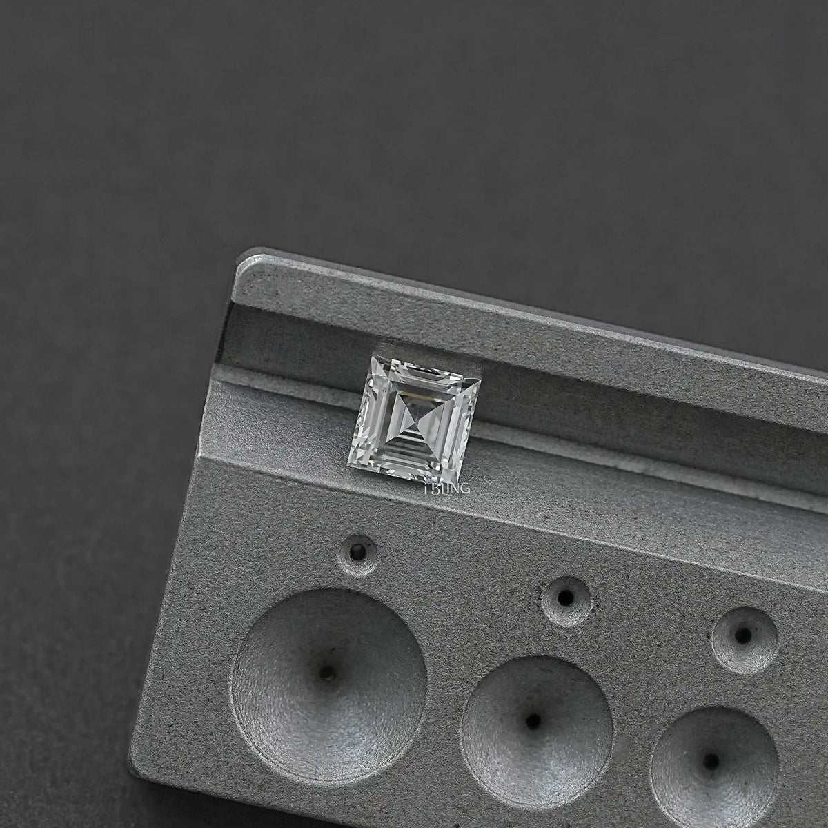 Carre Cut Lab Grown Loose Diamond