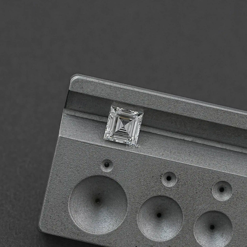 Carre Cut Lab Grown Loose Diamond