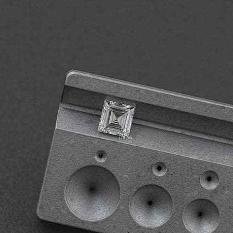 Carre Cut Lab Grown Loose Diamond