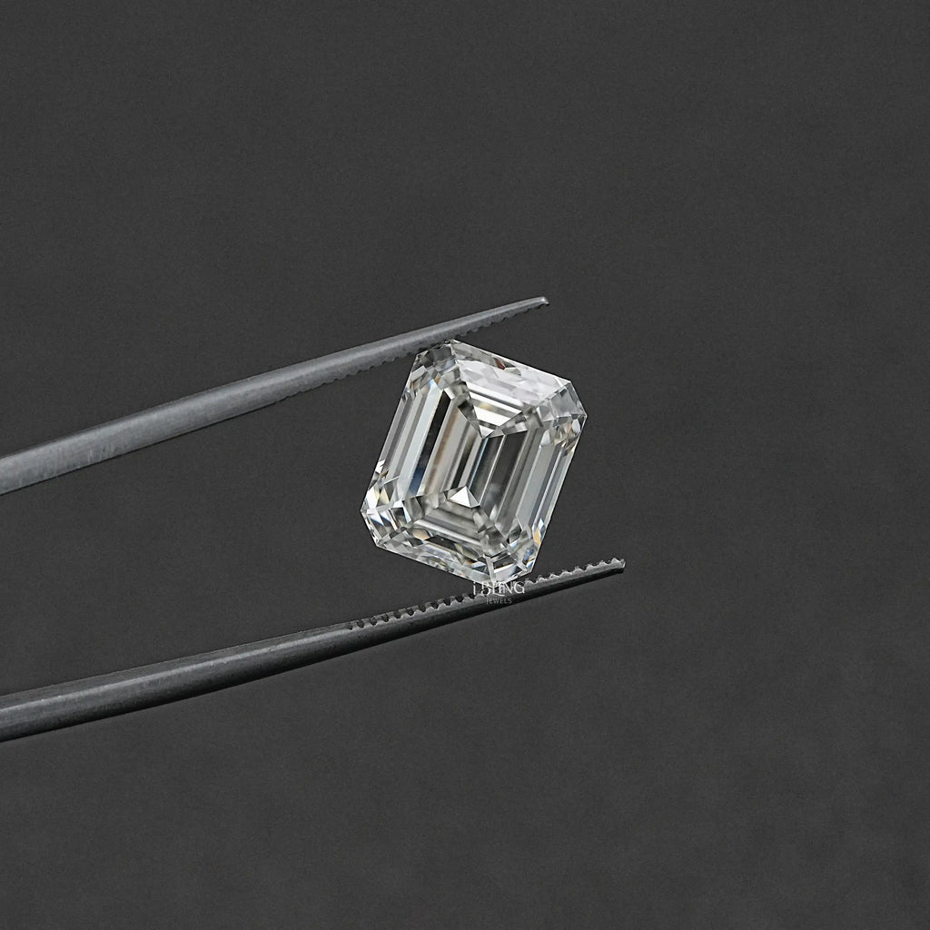 5.90 CT Emerald Cut Lab Grown Diamond Loose