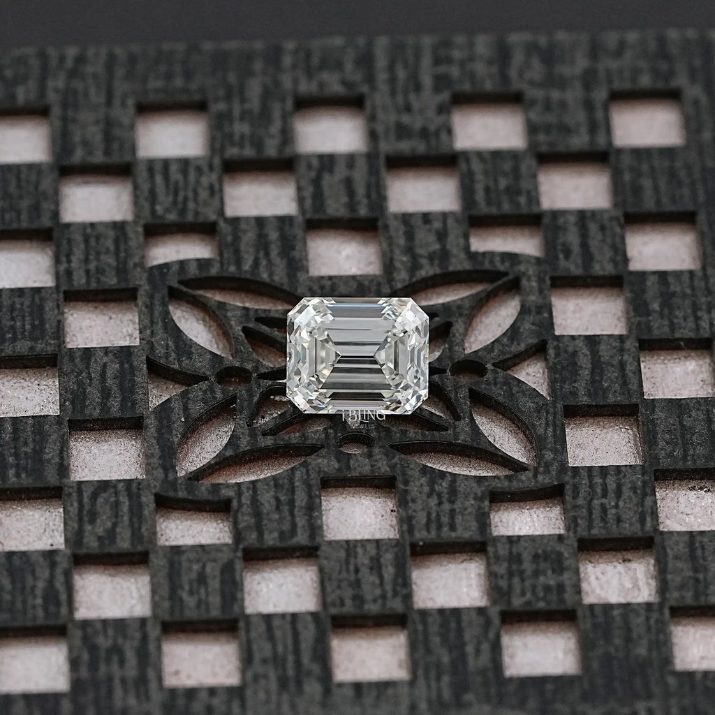 5.90 CT Emerald Cut Lab Grown Diamond Loose