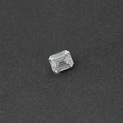 5.90 CT Emerald Cut Lab Grown Diamond Loose