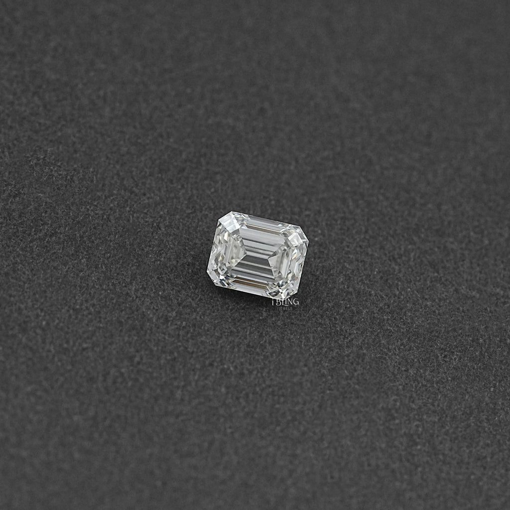 5.90 CT Emerald Cut Lab Grown Diamond Loose