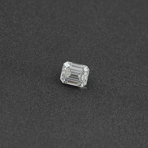 5.90 CT Emerald Cut Lab Grown Diamond Loose